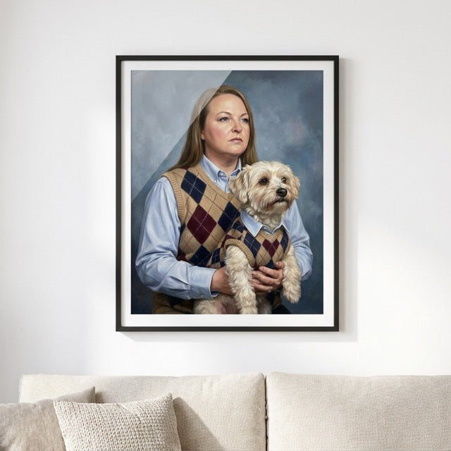 Costume pet portrait | Cheesy 90s Shooting