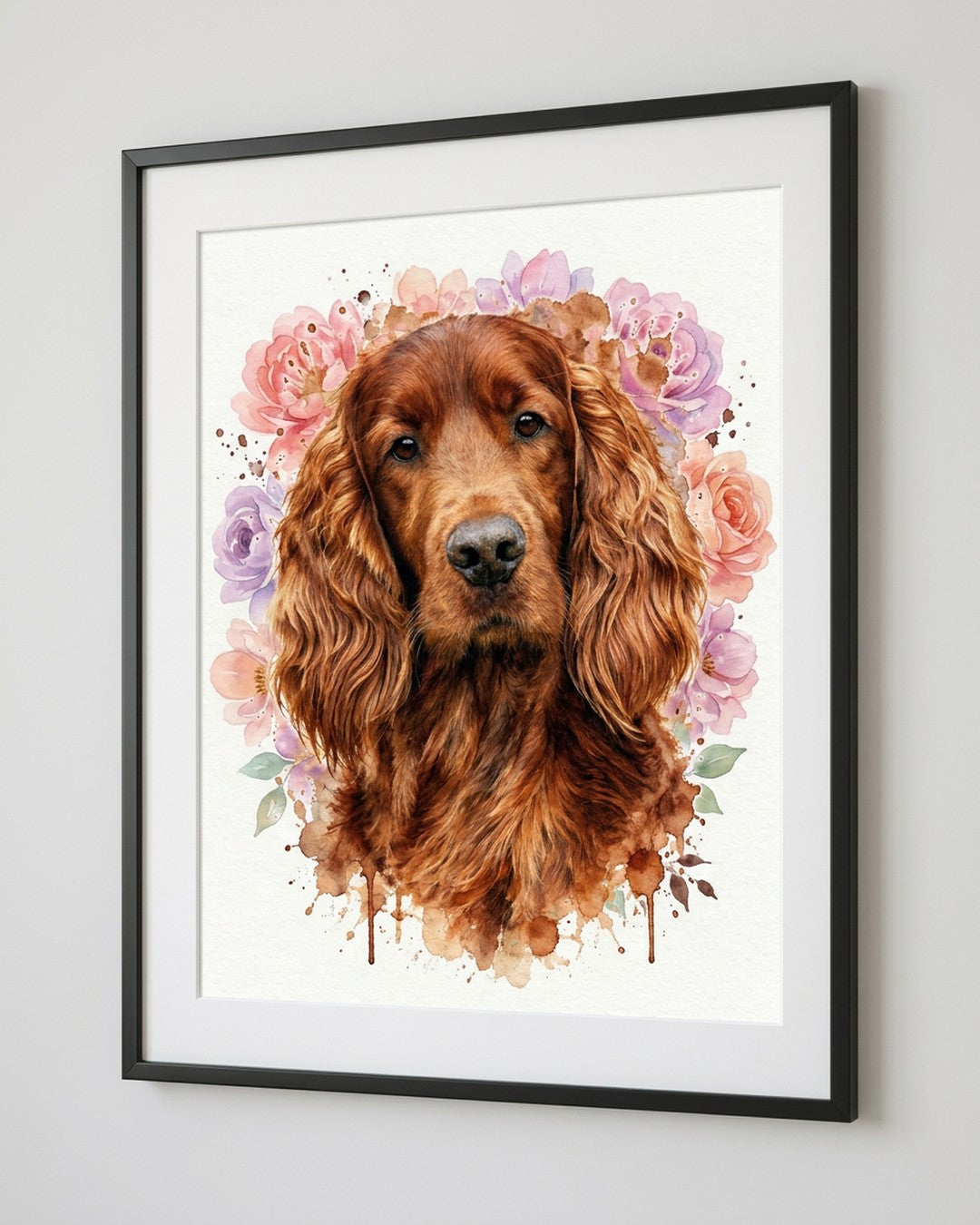 Custom pet portrait | Watercolor Dream