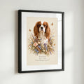 Personalised Pet Memorial Portrait | Forever Blooming