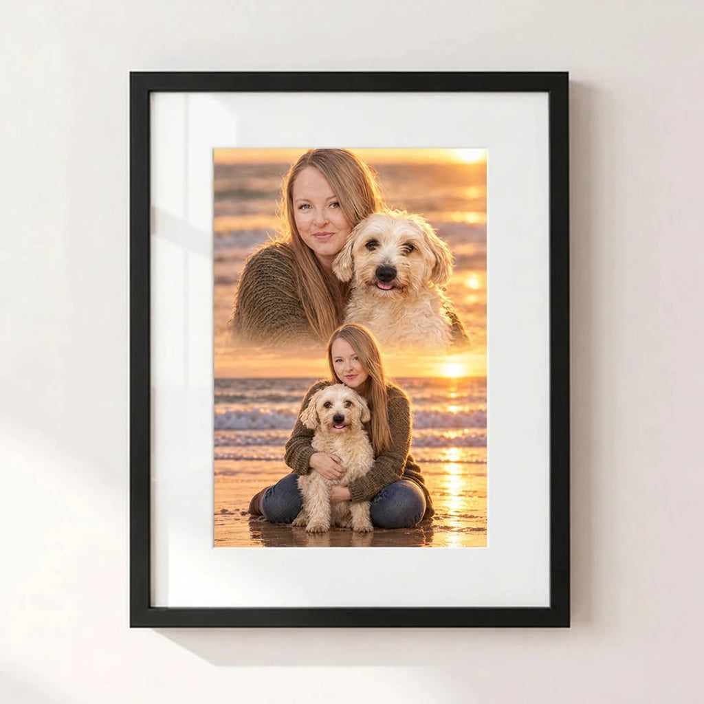 Custom pet portrait | Best Friends Forever