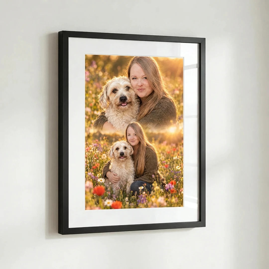 Custom pet portrait | Best Friends Forever