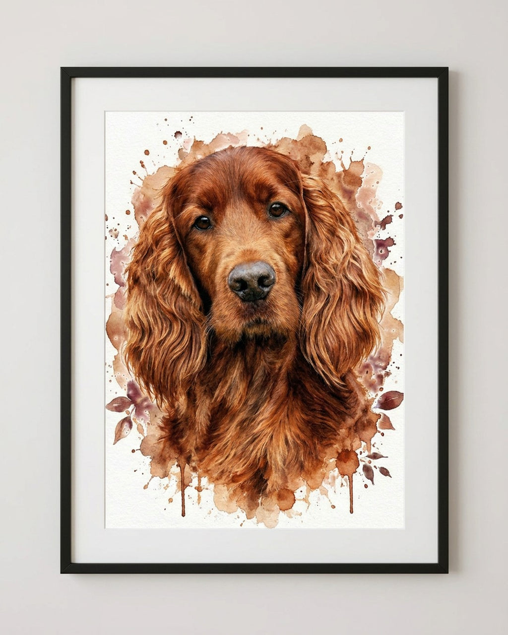 Custom pet portrait | Watercolor Dream