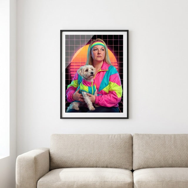 Costume pet portrait | Cheesy 90s Shooting