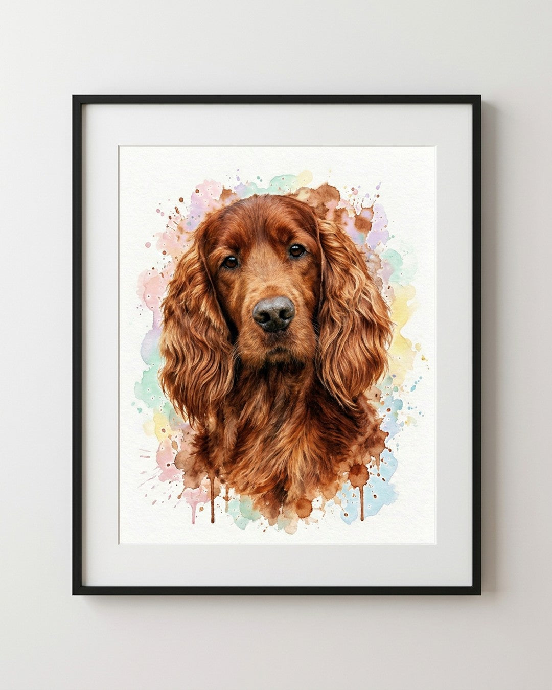 Custom pet portrait | Watercolor Dream