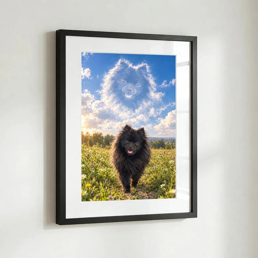 Custom pet portrait | Cloud Guardian