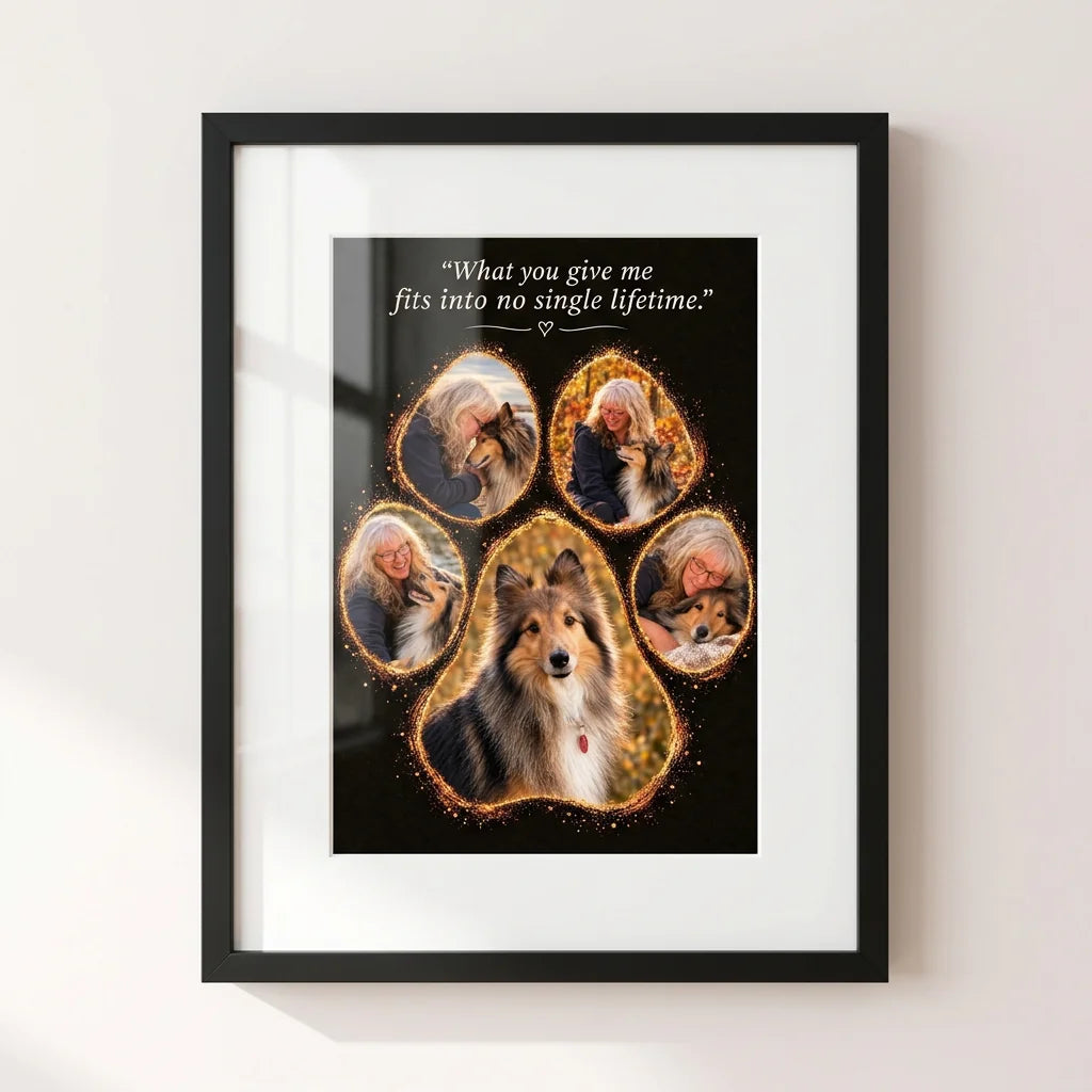 Custom pet portrait | Paw Memories